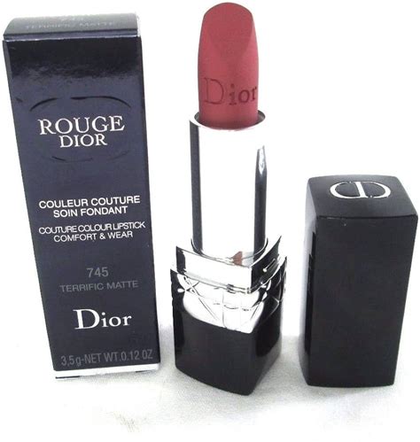 dior terrific matte 745|Dior rouge lipstick reviews.